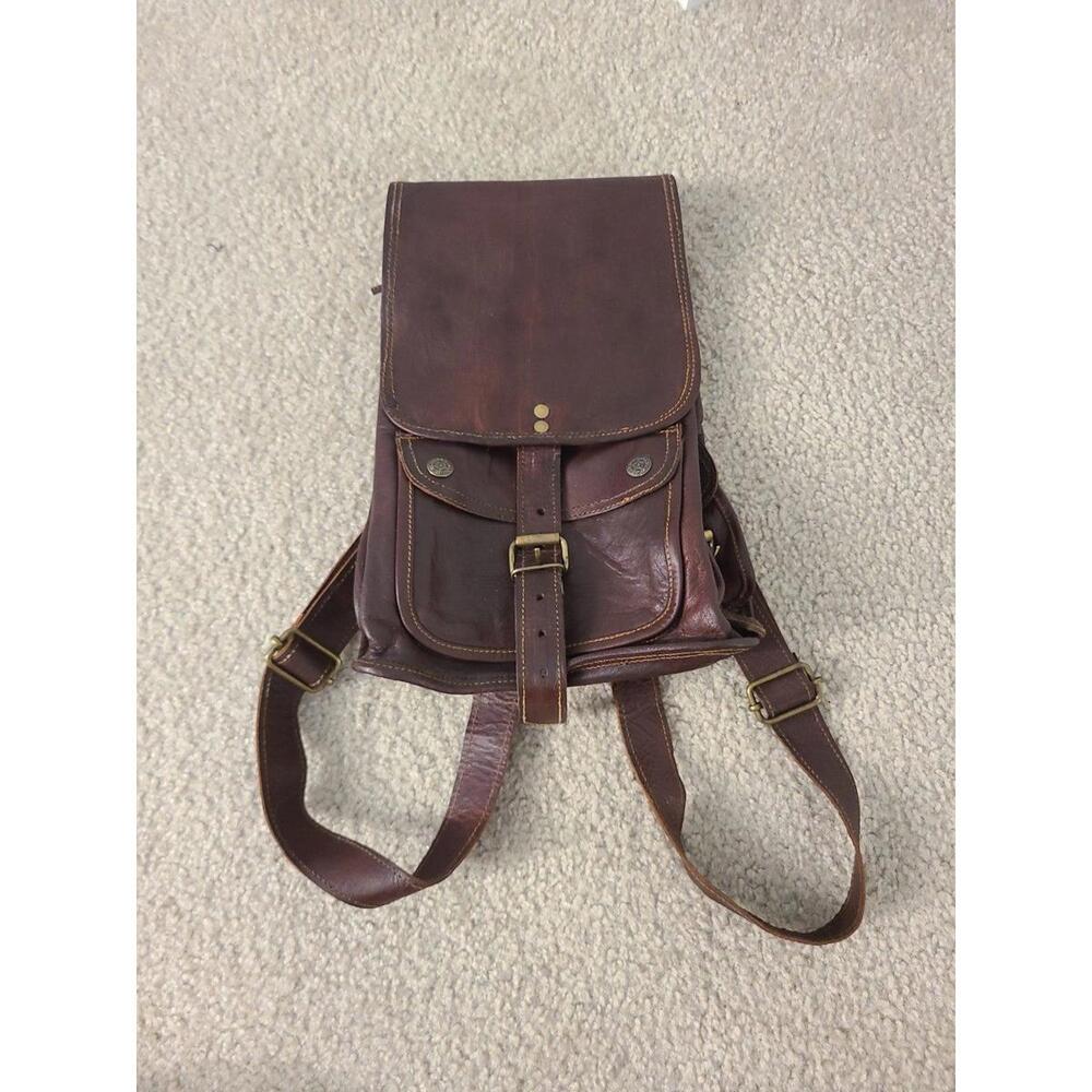 Handmade Real Leather Bag Small